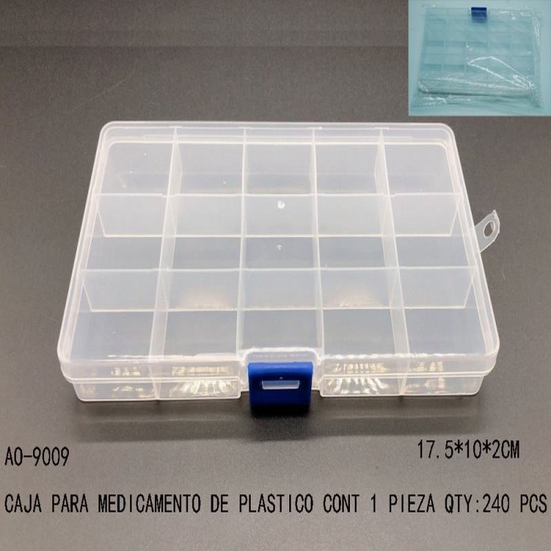 [AO-9009] CAJA PARA MEDICAMENTO DE PLASTICO