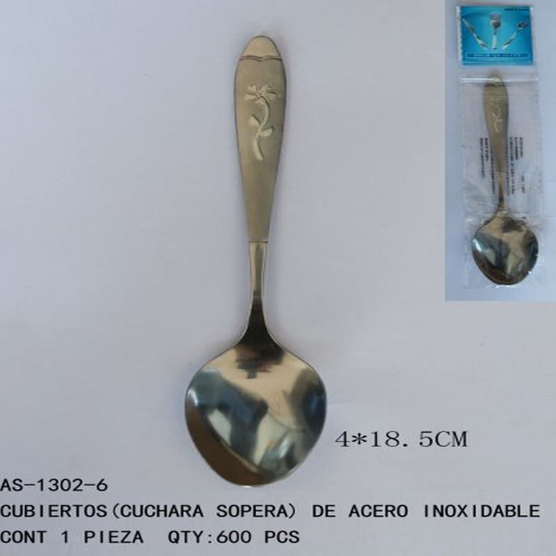 [AS-1302-6] CUBIERTOS(CUCHARA)