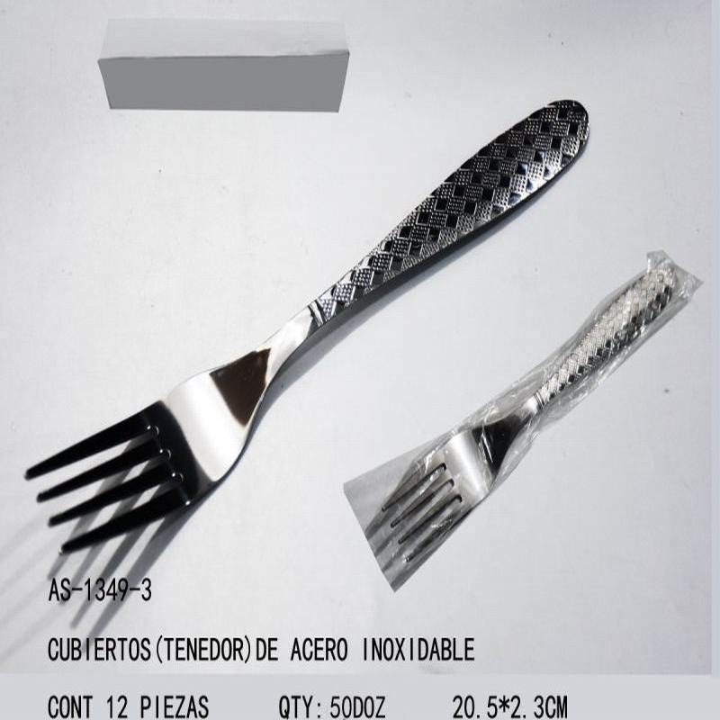 [AS-1349-3] CUBIERTOS(TENEDOR)DE ACERO INOXIDABLE