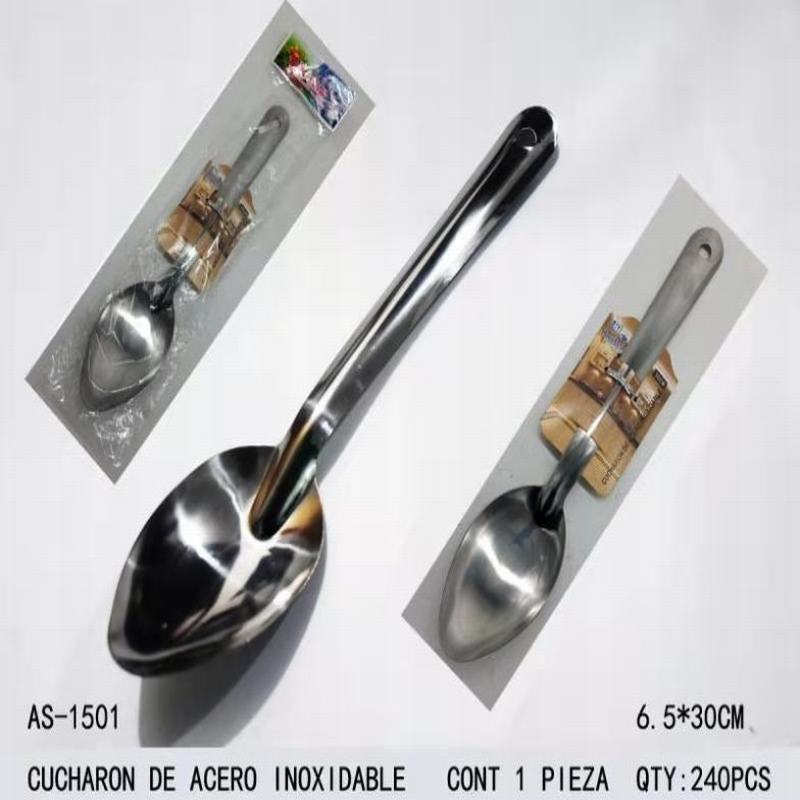 [AS-1501] CUCHARON DE ACERO INOXIDABLE