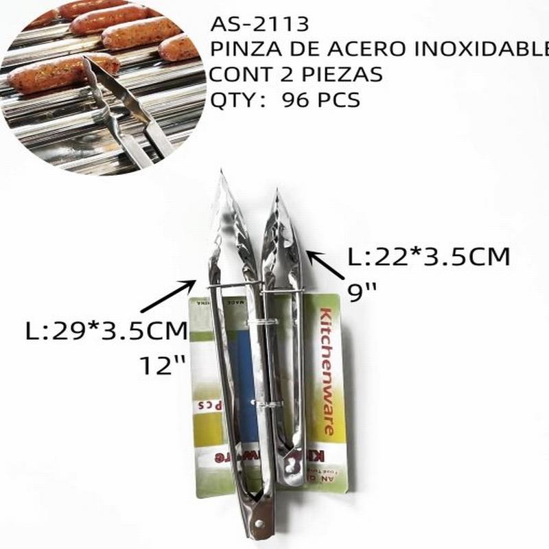 [AS-2113] PINZA DE ACERO INOXIDABLE