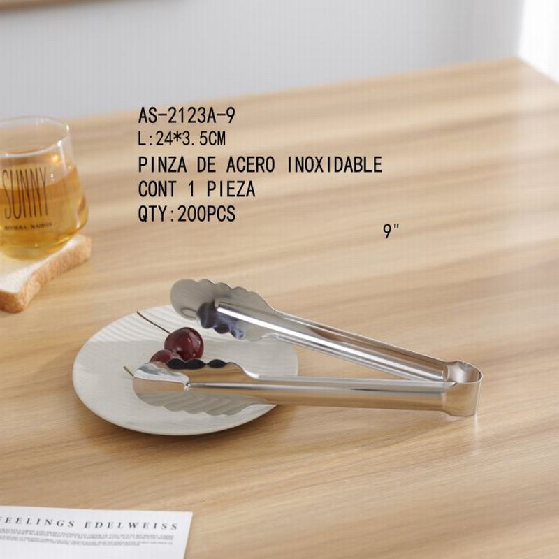 [AS-2123A-9] PINZA DE ACERO INOXIDABLE