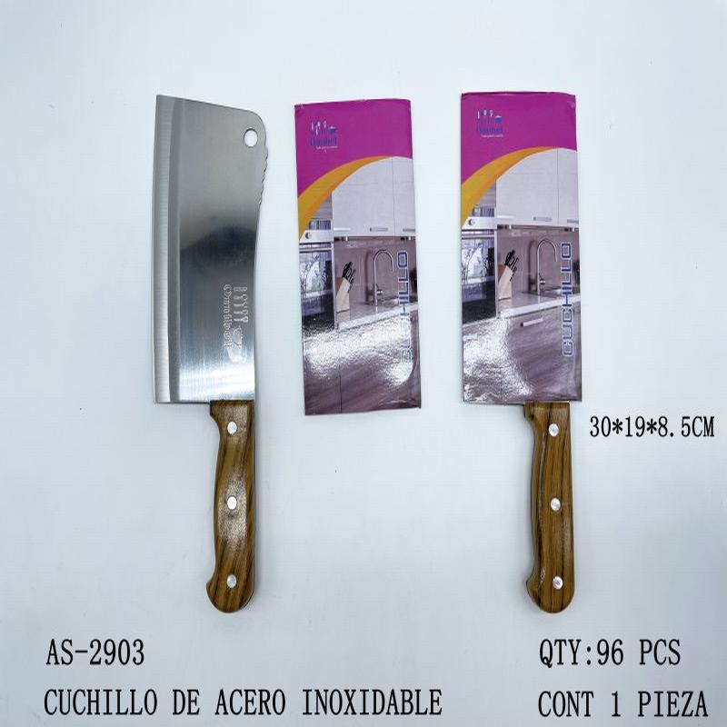 [AS-2903] CUCHILLO DE ACERO INOXIDABLE30*19*8.5 CONT 1 PIEZA