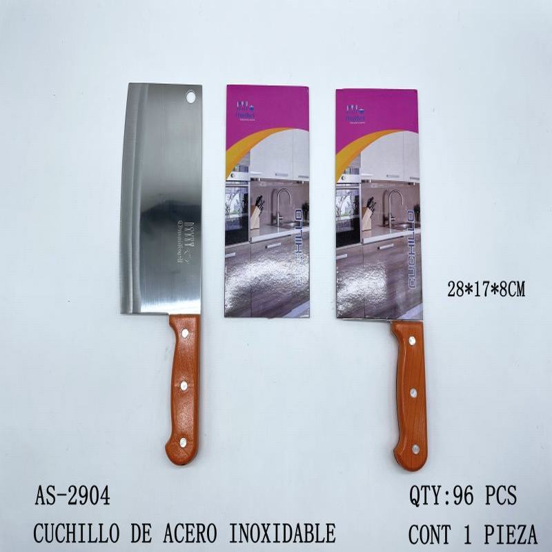[AS-2904] CUCHILLO DE ACERO INOXIDABLE28*17*8 CONT 1 PIEZA