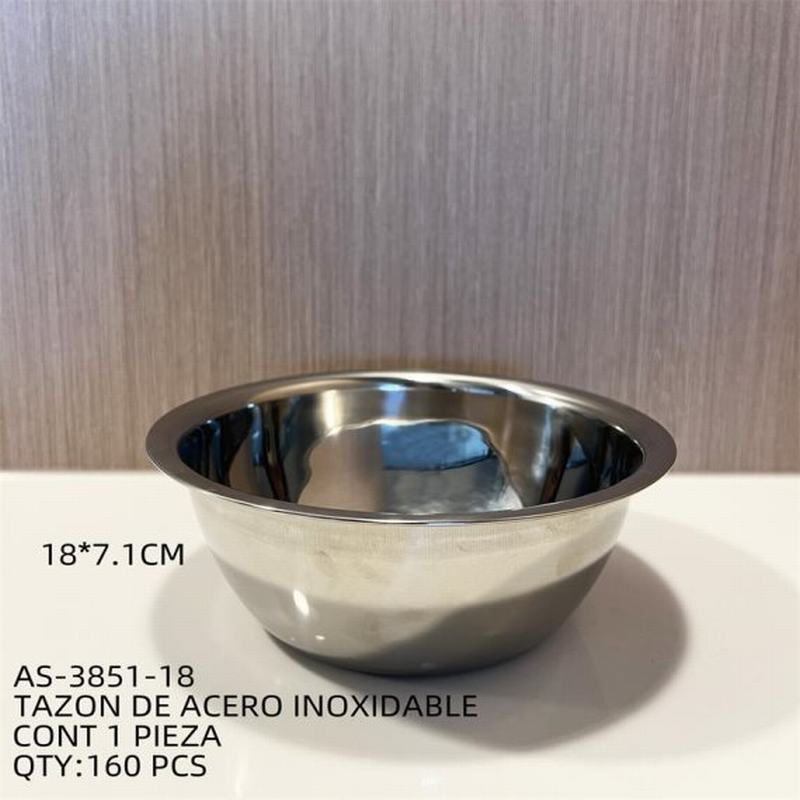 [AS-3851-18] TAZON DE ACERO INOXIDABLE