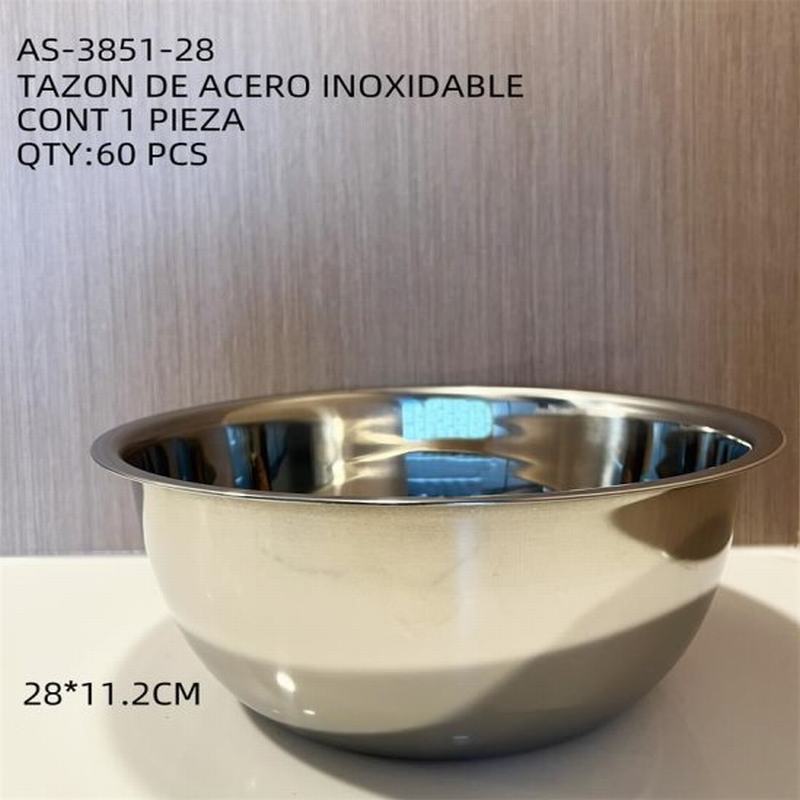 [AS-3851-28] TAZON DE ACERO INOXIDABLE