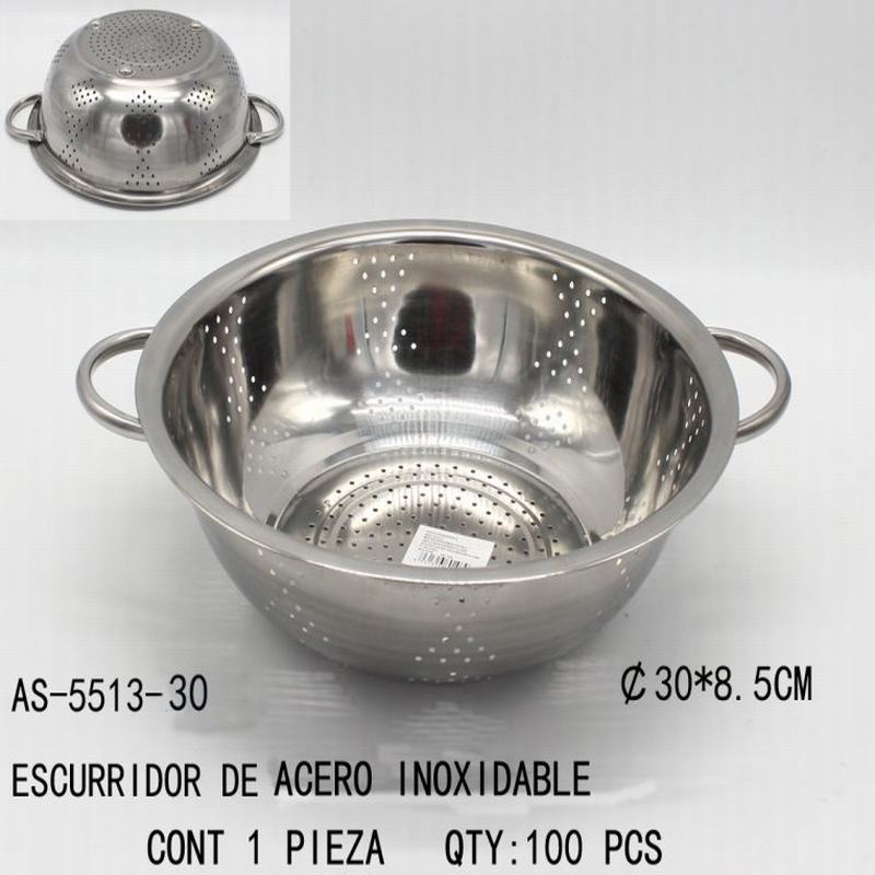 [AS-5513-30] ESCURRIDOR DE ACERO INOXIDABLE