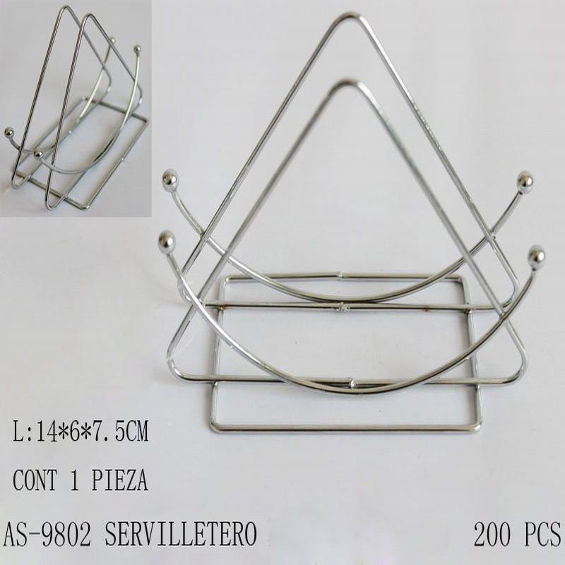 [AS-9802] SERVILLETEROL:14*6*7.5CM CONT 1 PIEZA