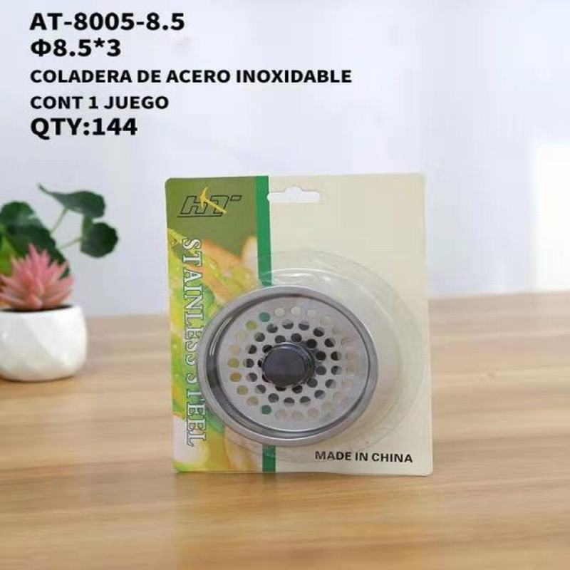 [AT-8005-8.5] COLADERA DE ACERO INOXIDABLE
