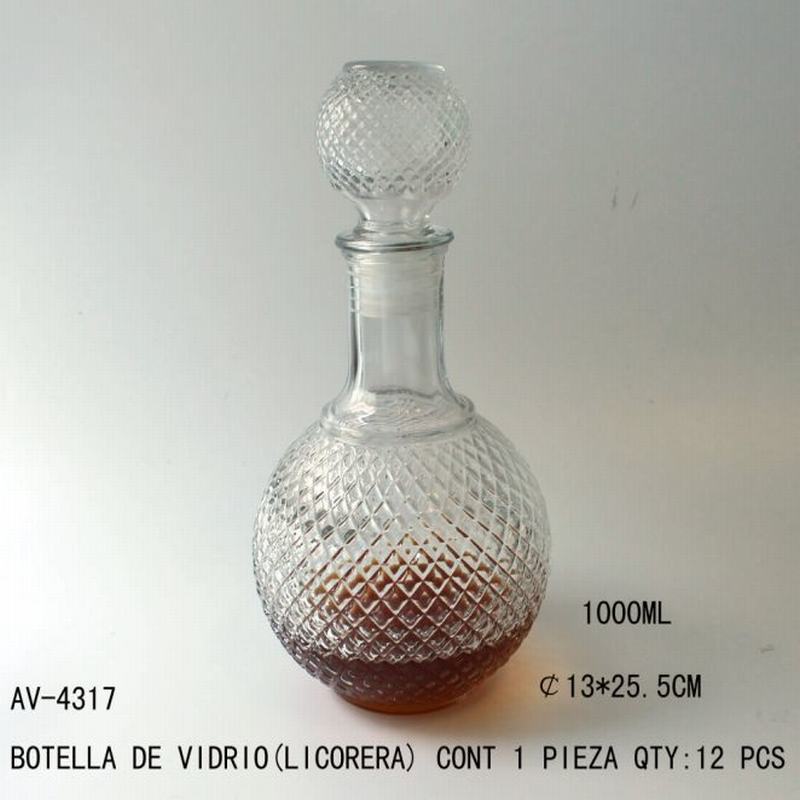 [AV-4317] BOTELLA DE VIDRIO(LUCORERA)