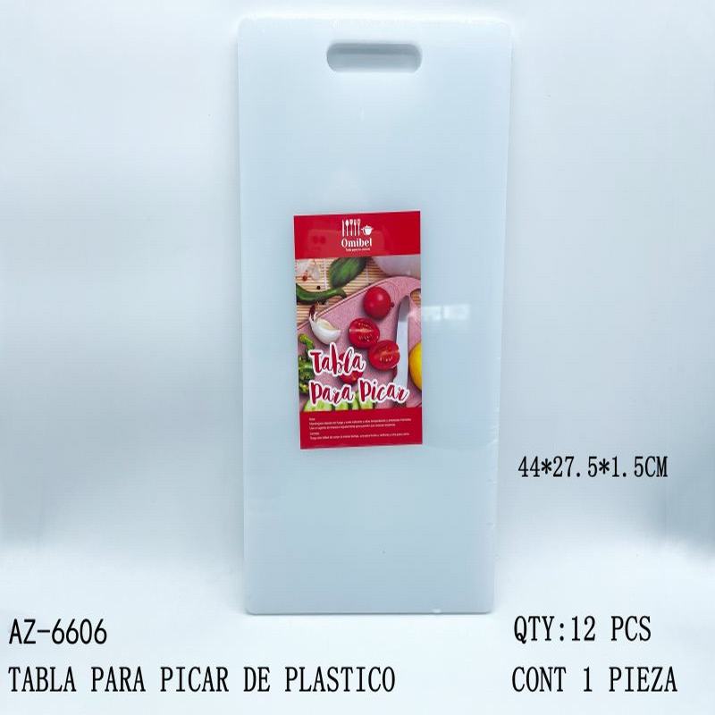 [AZ-6606] TABLA PARA PICAR DE PLASTICO
