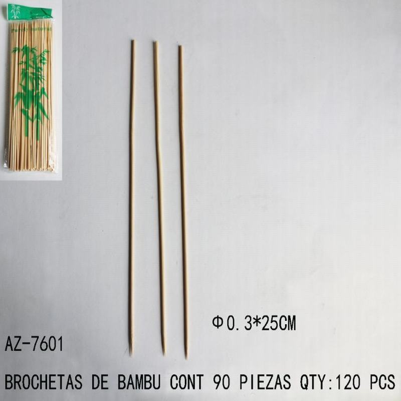[AZ-7601] BROCHETAS DE BAMBU
