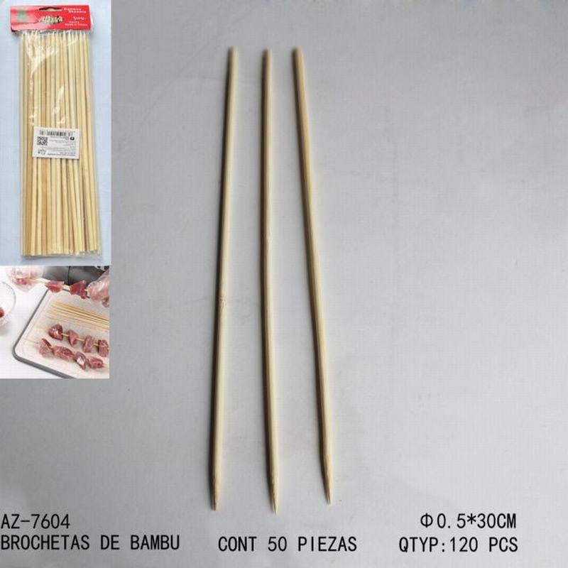 [AZ-7604] BROCHETAS DE BAMBU