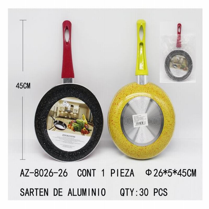 [AZ-8026-26] SARTEN DE ALUMINIO