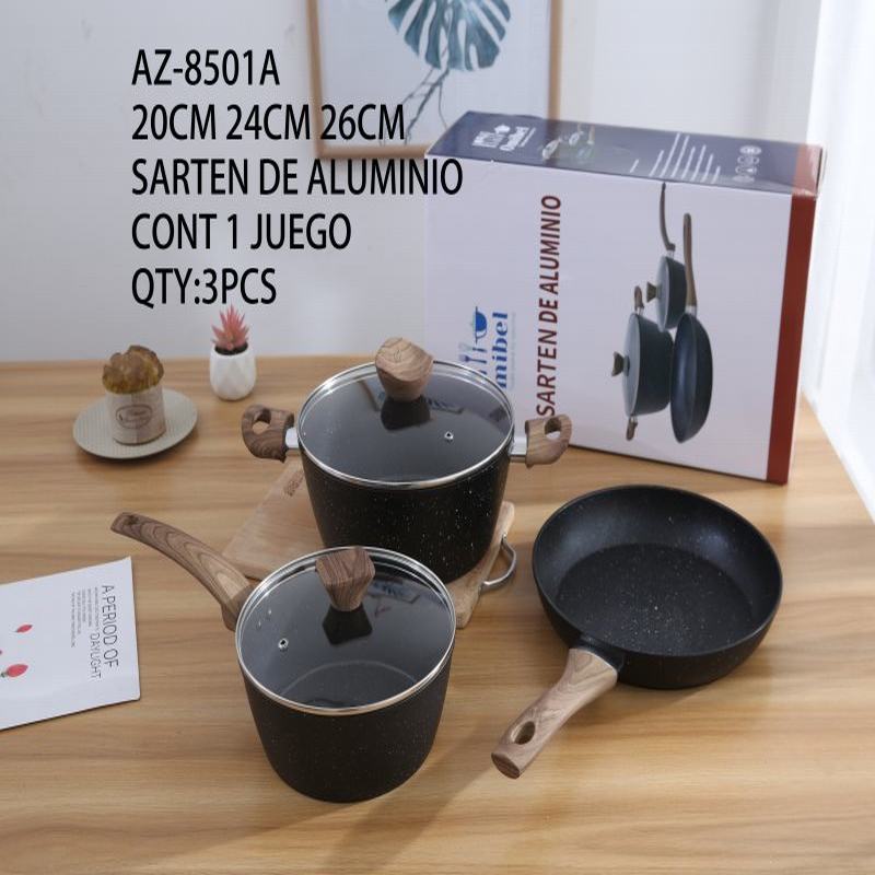 [AZ-8501A] SARTEN DE ALUMINIO