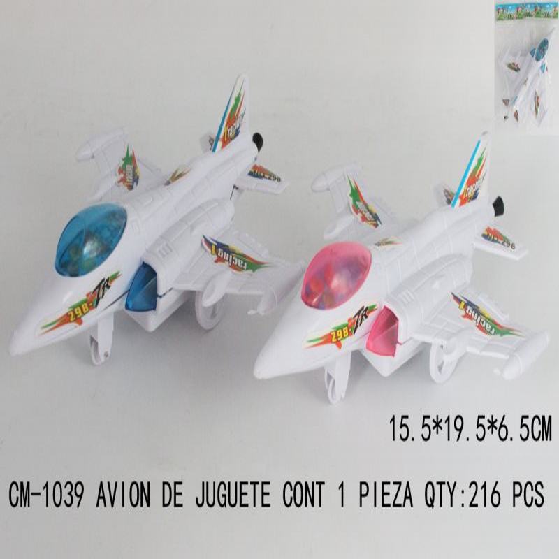 [CM-1039] AVION DE JUGUETE15.5*19.5*6.5CM CONT 1 PIEZA