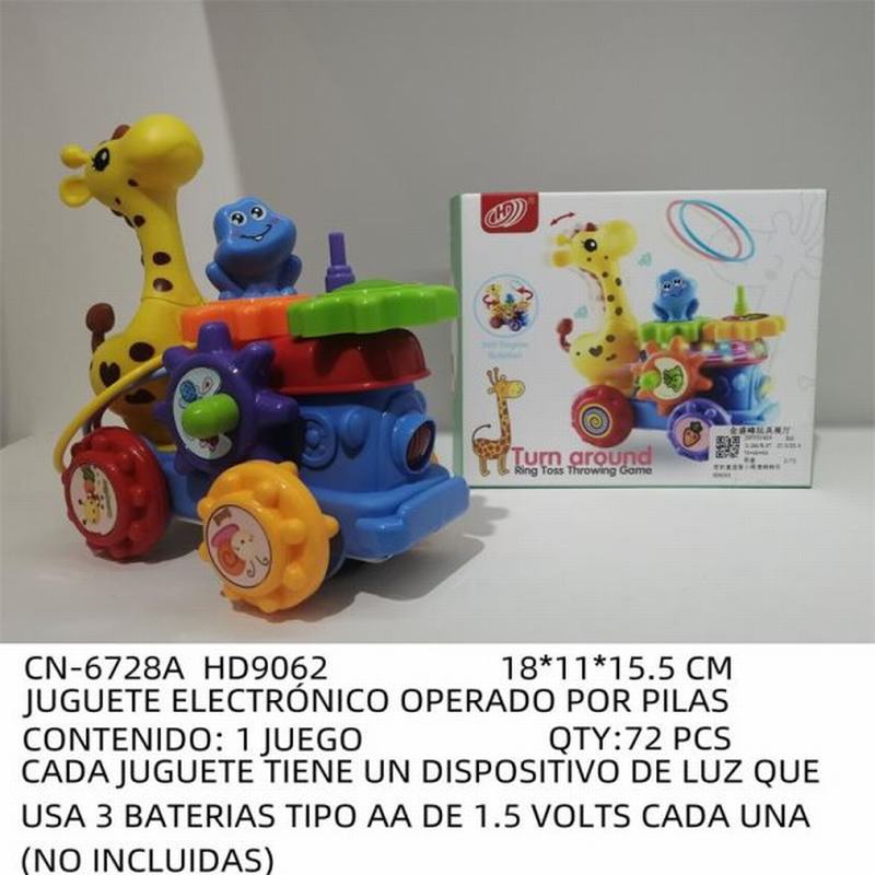 [CN-6728A] JUGUETE ELECTRÓNICO OPERADO POR PILAS