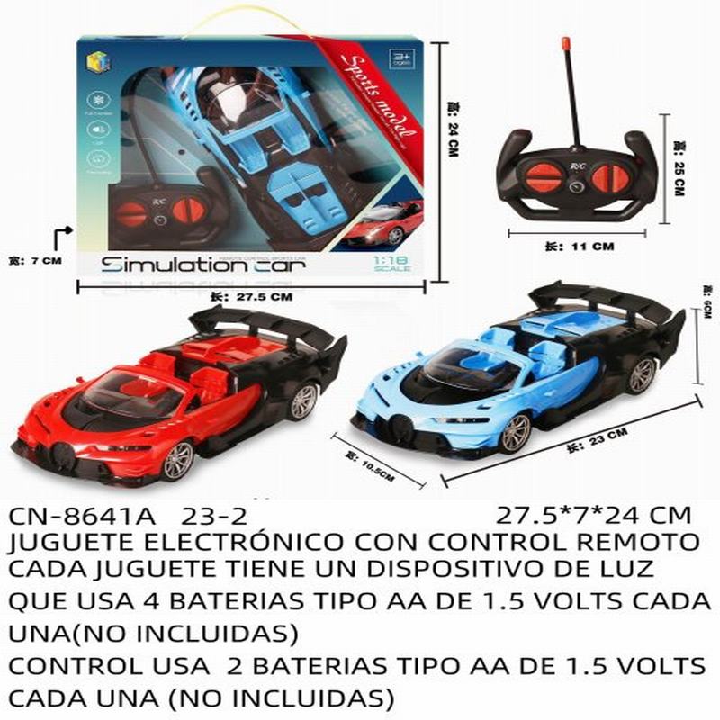 [CN-8641A] JUGUETE ELECTRÓNICO CON CONTROL REMOTO
