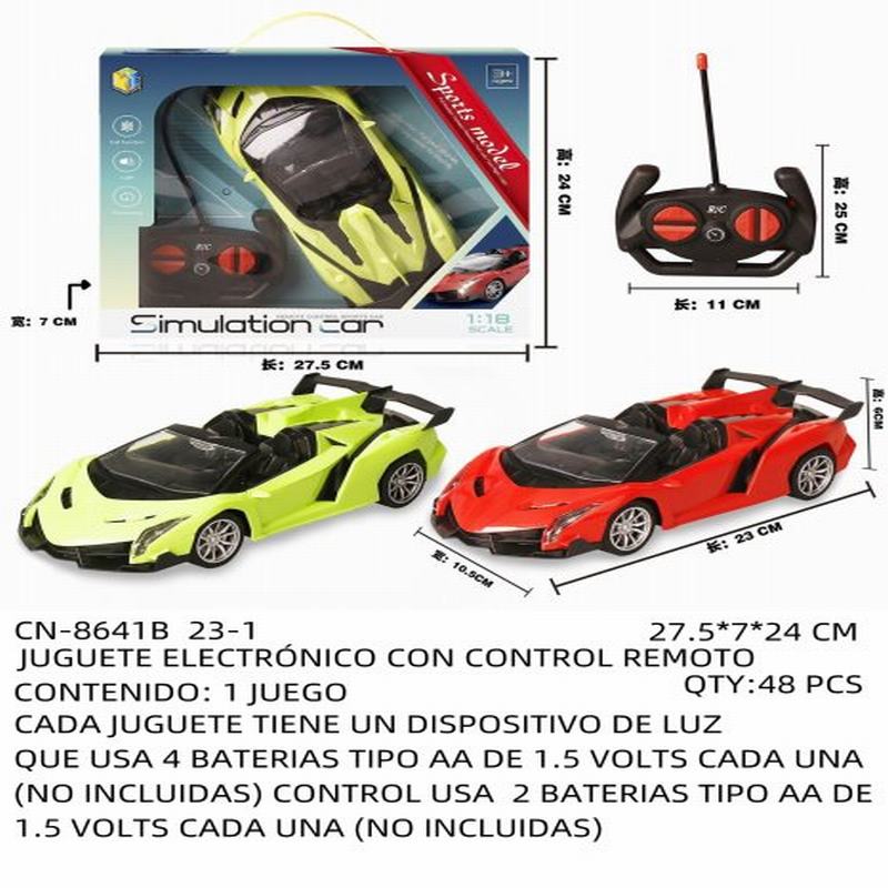 [CN-8641B] JUGUETE ELECTRÓNICO CON CONTROL REMOTO