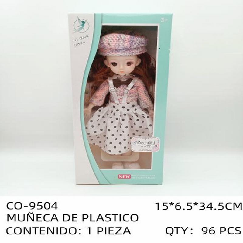 [CO-9504] MUÑECA DE PLASTICO