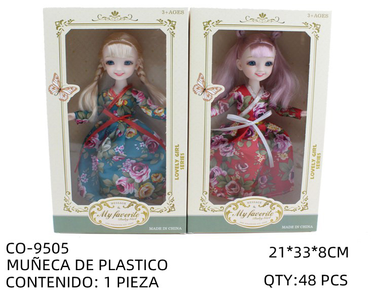 [CO-9505] MUÑECA DE PLASTICO