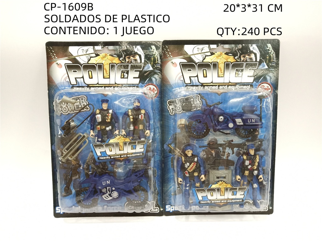 [CP-1609B] SOLDADOS DE PLASTICO