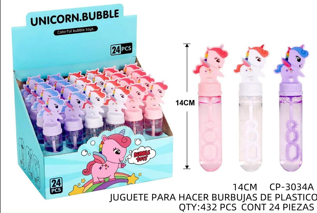 [CP-3034A] JUGUETE PARA HACER BURBUJAS DE PLASTICO