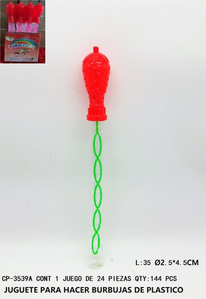 [CP-3539A] JUGUETE PARA HACER BURBUJAS DE PLASTICO