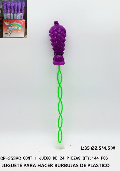 [CP-3539C] JUGUETE PARA HACER BURBUJAS DE PLASTICO