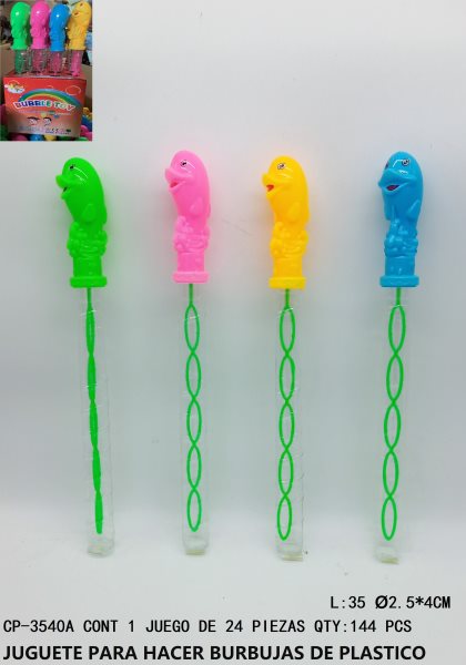 [CP-3540A] JUGUETE PARA HACER BURBUJAS DE PLASTICO