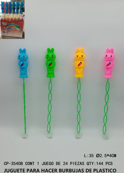[CP-3540B] JUGUETE PARA HACER BURBUJAS DE PLASTICO