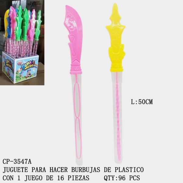 [CP-3547A] JUGUETE PARA HACER BURBUJAS DE PLASTICO