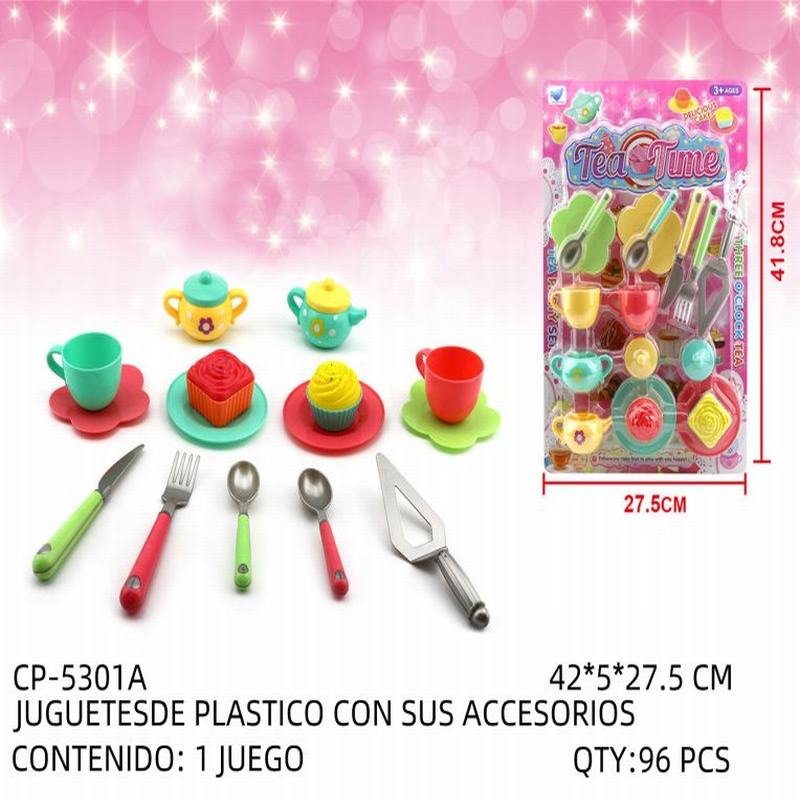 [CP-5301A] JUGUETESDE PLASTICO CON SUS ACCESORIOS