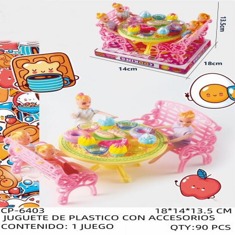 [CP-6403] JUGUETE DE PLASTICO CON ACCESORIOS