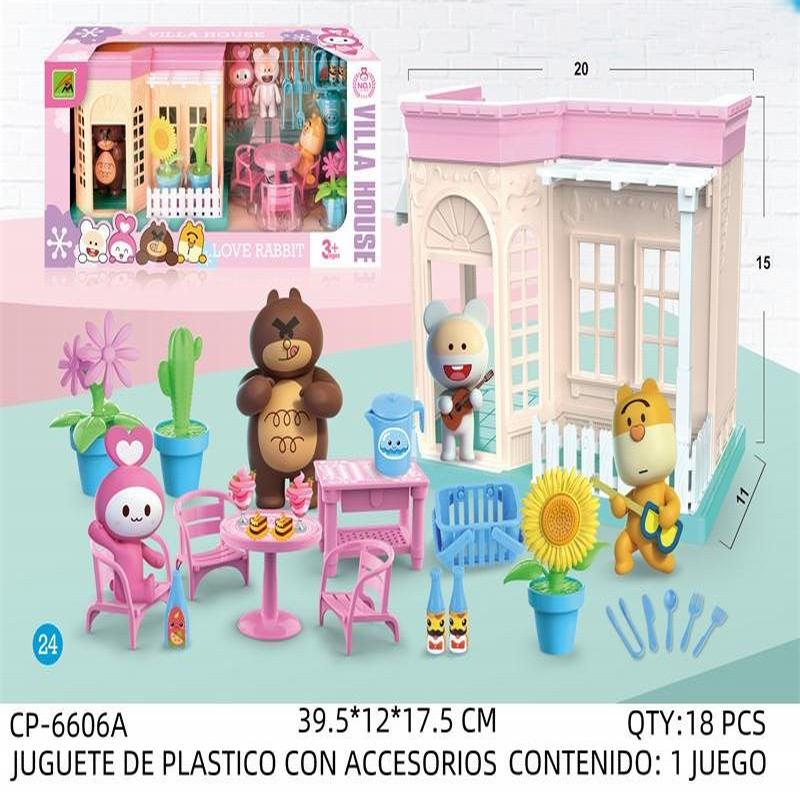 [CP-6606A] JUGUETE DE PLASTICO CON ACCESORIOS