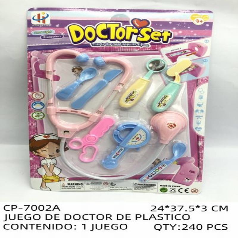 [CP-7002A] JUEGO DE DOCTOR DE PLASTICO