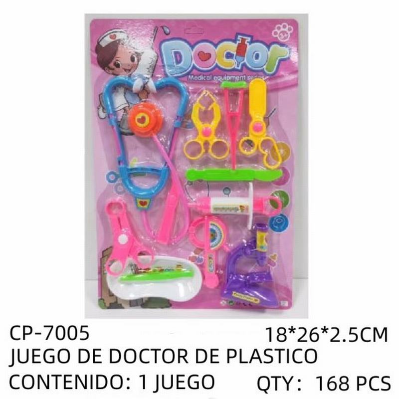 [CP-7005] JUEGO DE DOCTOR DE PLASTICO