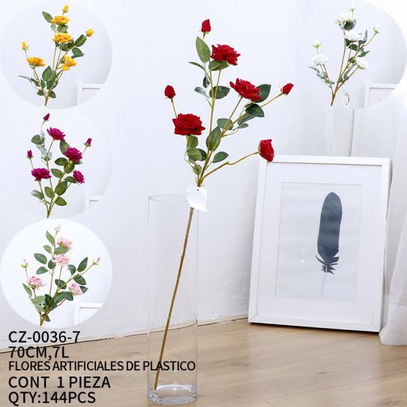 [CZ-0036-7] FLORES ARTIFICIALES DE PLASTICO