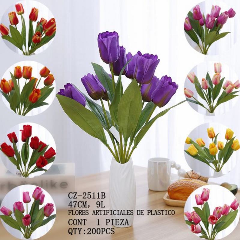 [CZ-2511B] FLORES ARTIFICIALES DE PLASTICO