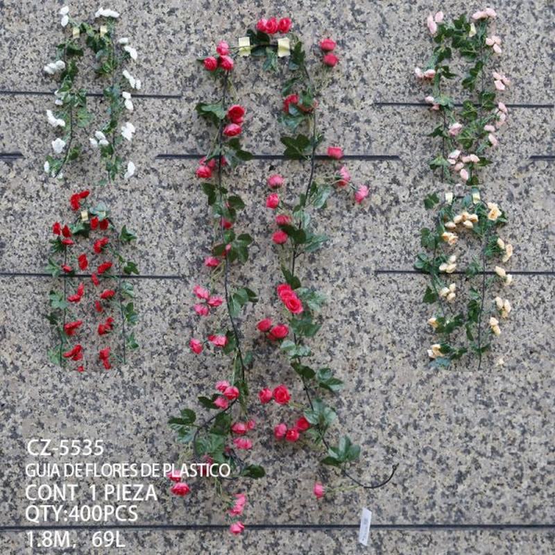 [CZ-5535] GUIA DE FLORES DE PLASTICO