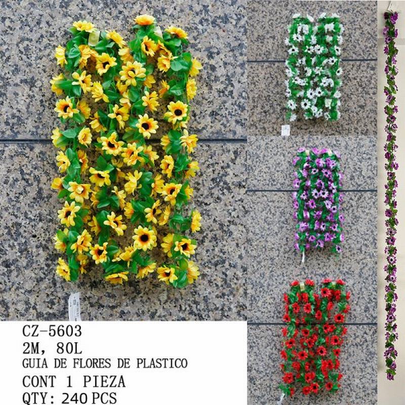 [CZ-5603] GUIA DE FLORES DE PLASTICO