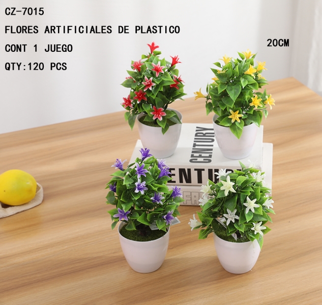 [CZ-7015] FLORES ARTIFICIALES DE PLASTICO