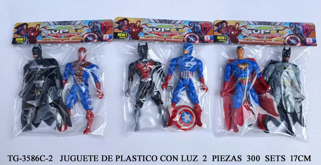 [TG-3586C-2] JUEGUETE DE 2 PZS