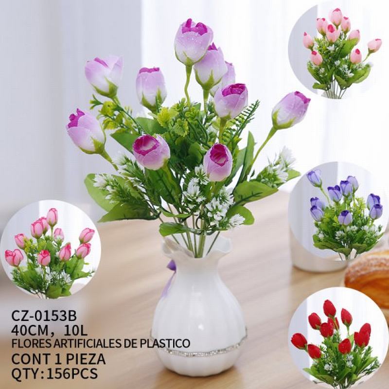 [CZ-0153B] FLORES ARTIFICIALES DE PLASTICO