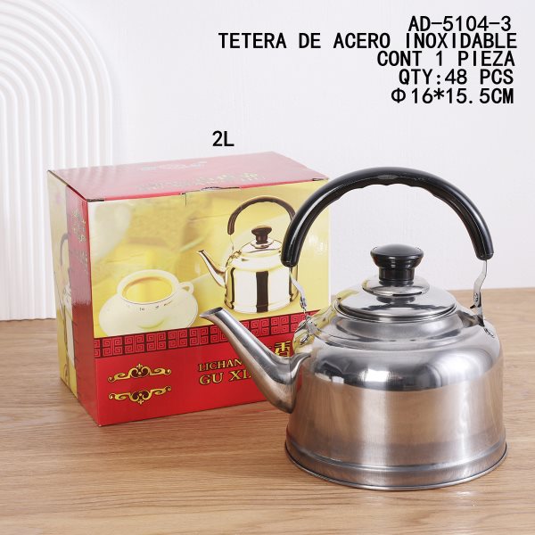 [AD-5104-3]TETERA DE ACERO INOXIDABLE