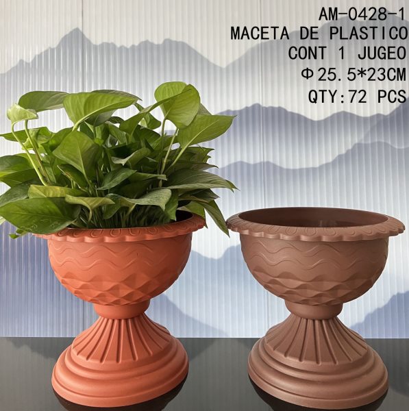 [AM-0428-1]MACETA DE PLASTICO
