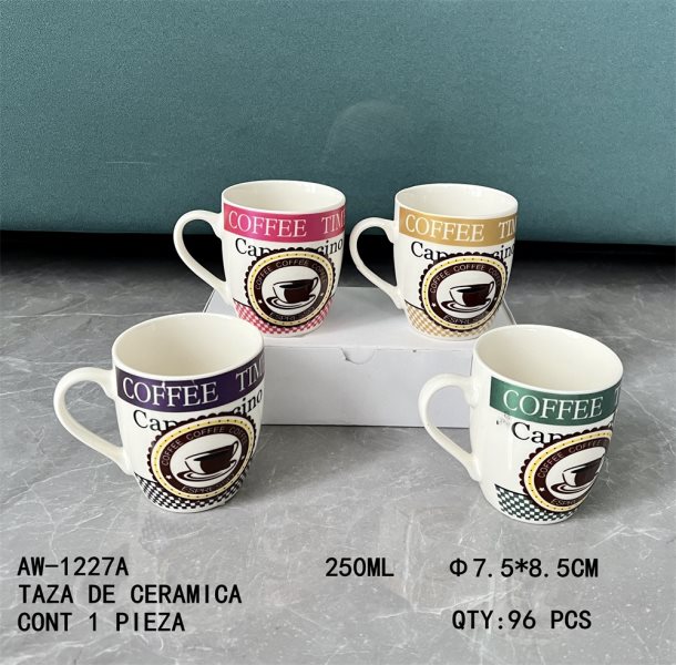 [AW-1227A]TAZA DE CERAMICA