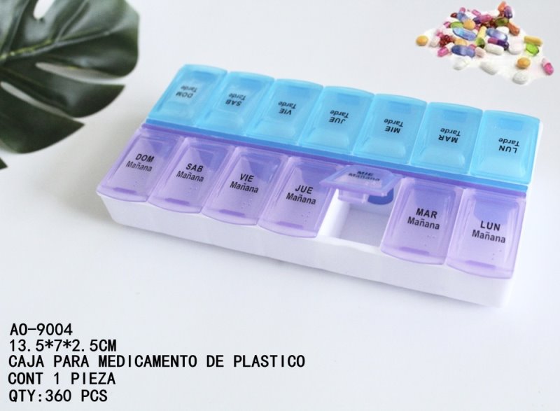 [AO-9004]CAJA PARA MEDICAMENTO DE PLASTICO