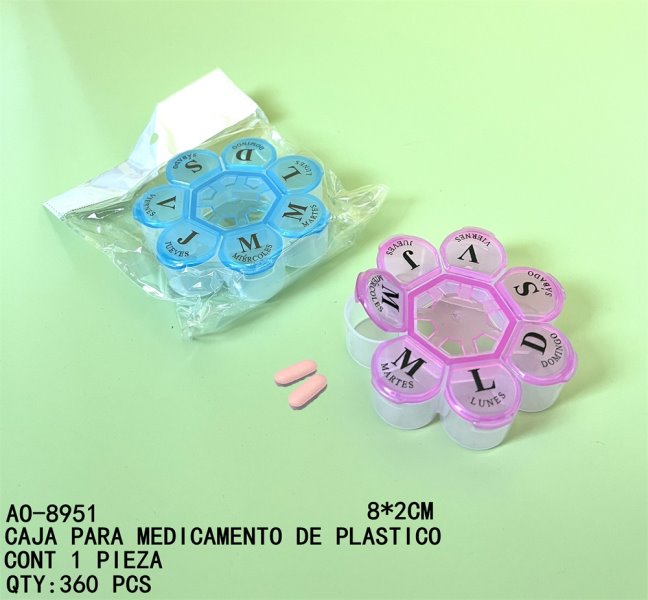 [AO-8951]CAJA PARA MEDICAMENTO DE PLASTICO