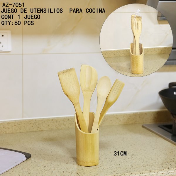 [AZ-7051]JUEGO DE UTENSILIOS PARA COCINA